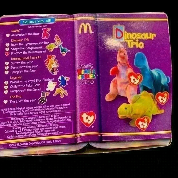 Ty Beanie Babies 1999 McDonalds Millennium Collection, All 11, New - Picture 6 of 14